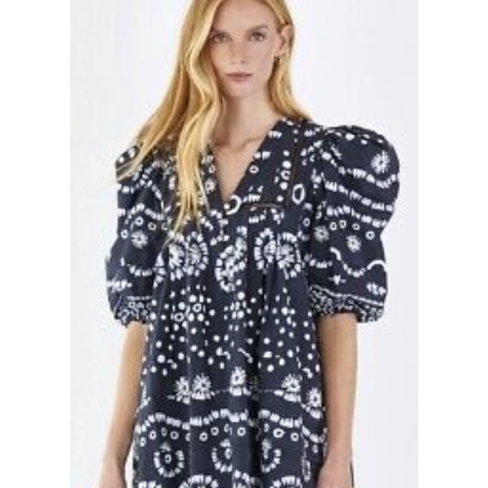 Hunter bell nyc Jenkins tie dye dress